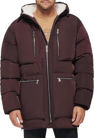 Жилет чоловічий Tommy Hilfiger Lightweight Down Quilted Puffer Vest, аріневий принт (L, Port)