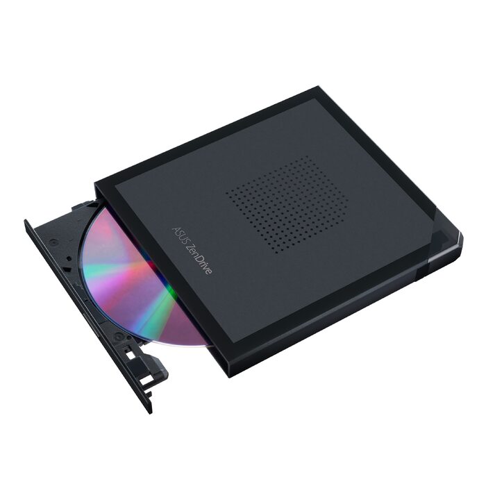 Зовнішній DVD-привід та записувач ASUS ZenDrive V1M (SDRW-08V1M-U) з інтерфейсом USB-C, підтримкою M-Disc, для Windows 11 та macOS