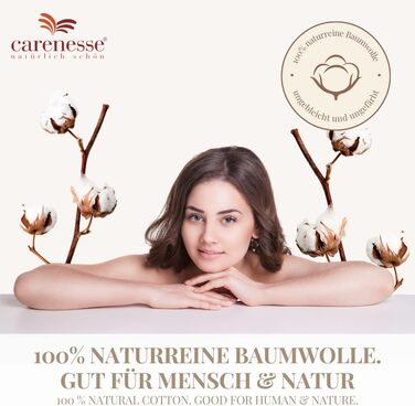 Набір рушників Carenesse (4 шт.), 50x100 см, 100% натуральна небілена бавовна, вафельна структура з бордюром, преміум готельна якість, Öko-Tex Standard 100
