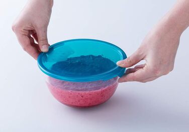 Pyrex® Prep & Store Glass Bowls with Lids, durable, 0.5 l, 1 l, 2 l, BPA-free, set of 3