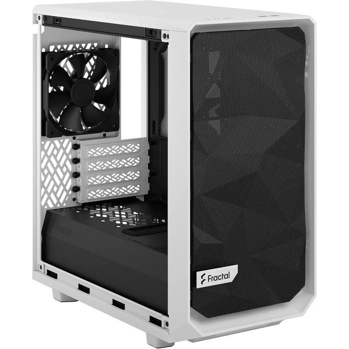 Корпус Fractal Design Meshify 2 Mini White TG Clear Tint - міні-корпус з прозорим склом