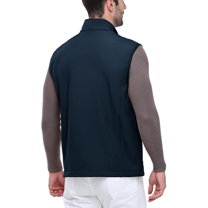 Чоловіча софтшеллова жилетка Outdoor Ventures, водонепроникна та вітрозахисна, спортивна, XL, блакитна