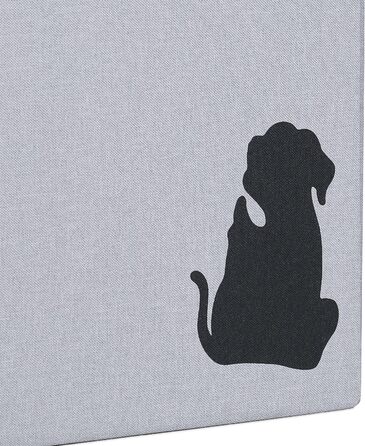 Кігтечка для котів Relaxdays, складна, 100 кг, з подушкою, сіра, 40.5 x 72 x 40.5 см