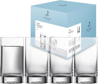 Виноградний келих Zwiesel Glas Allround Echo (набір 4 шт.), сучасний дизайн, Tritan-кристал, Made in Germany