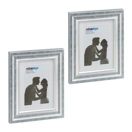 Relaxdays Picture Frames, 6x8 inch, 2-Pack