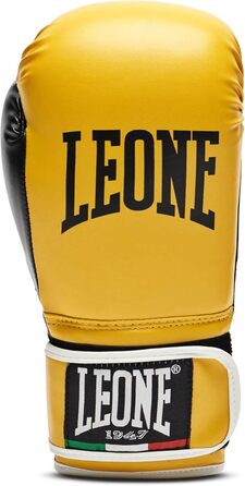 Боксерські рукавички Leone Flash-Box 1947, Unisex, 10 oz, жовті