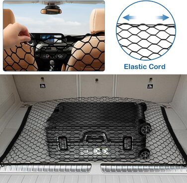 Сітка для собак у машину 120*70 см - захист та безпека для тварин