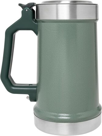 Беркріг Stanley з відкривачем, 680 мл, ізольований, зелений (Hammer Tone Green)