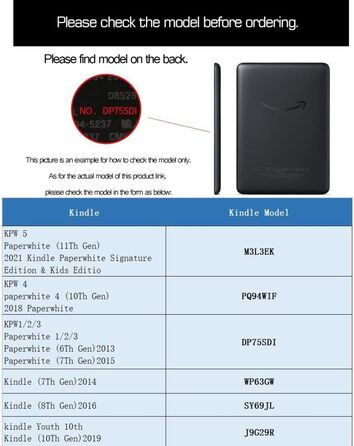 Чохол для Kindle Paperwhite 5-6.8