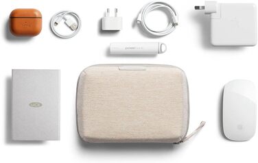 Органайзер Bellroy Tech Kit Compact для зарядних пристроїв, кабелів, миші, павербанку, USB-аксесуарів, Saltbush
