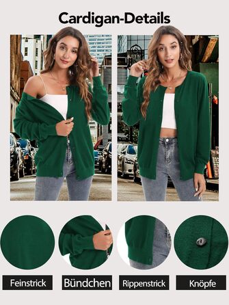 Жіноча довга куртка-кардиган JUOIANTANG однотонна з кишенями та довгими рукавами, відкритий фасон, капюшон, розмір XXL (зелений)