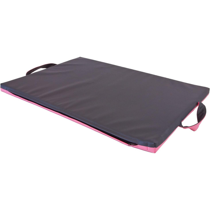 CopcoPet Dog Mat Alex Pink/Grey 108 x 78 cm XL – Robust Artificial Leather – Washable, Dishwasher-Safe, Non-Slip & Easy to Clean – For Large Dogs, Car, Garden, Camping – With 3.5cm Foam Core
