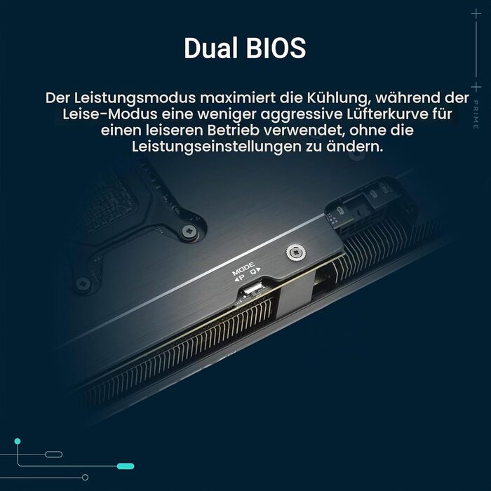 Ігрова відеокарта ASUS Prime GeForce RTX 5070 12GB GDDR7 OC Edition, чорна