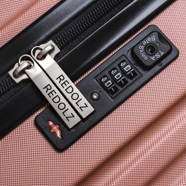 Набір валіз REDOLZ 3 шт. | Чохол ABS, TSA-замок, 4 колеса | Розміри S/M/L (Для жінок/чоловіків)
