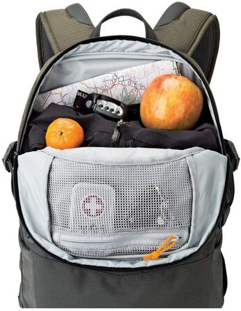 Рюкзак Lowepro Flipside Trek 350 AW - фоторюкзак для DSLR, об'єктивів, планшета та аксесуарів (сірий)