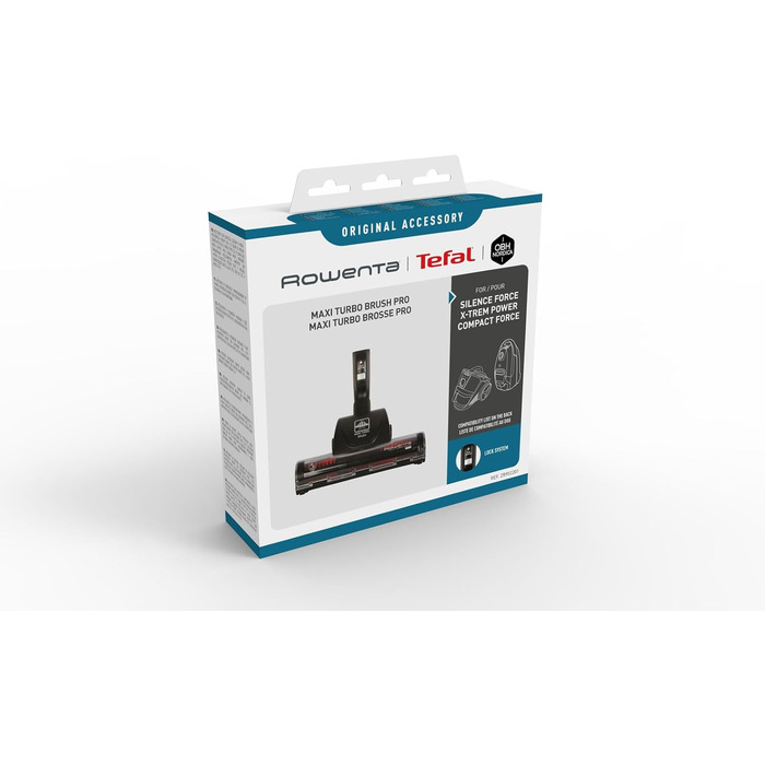 Насадка для пилососа Rowenta ZR902201 Maxi Turbobürste, чорна