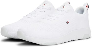 Кросівки Tommy Hilfiger Runner Corporate Knit Rib (43 EU, Білий)