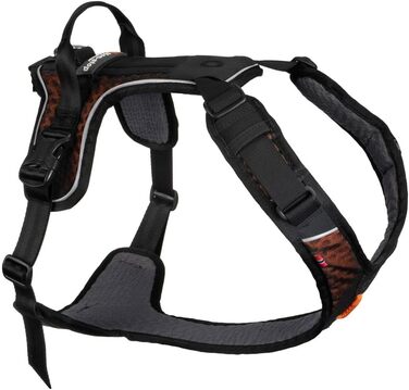 Шлейка для собак Non-Stop Dogwear Rock Harness, розмір M, чорний колір