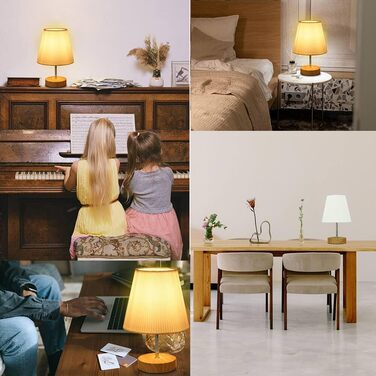 Торшер настільний з кабелем, торшер сенсорний з регулюванням яскравості, 3 режими, настільна лампа для робочого столу, мінімалістична, для спальні, вітальні, подарунок, конічної форми, 1 шт.