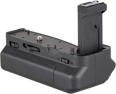 Грип для камери Canon EOS RP та R8 з двома акумуляторами, чорний (аналог EG-E1)