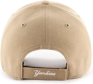 Кепка бейсболка 47 MLB Khaki з регульованою липучкою та вигнутим козирком