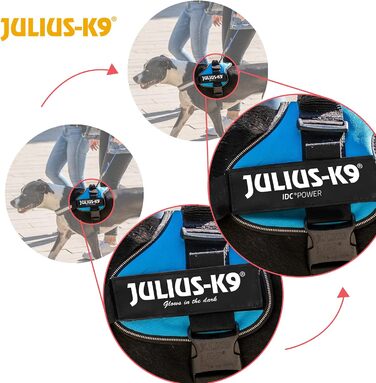 Шлейка для собак K9 Powergeschirr, розмір /2, неонова (2XS/Baby 2, Neon)