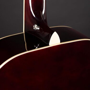 Акустична гітара Red Hill D-1-CE: електроакустична гітара Dreadnought з cutaway та верху з липи (Natural/Sunburst)