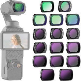Набір фільтрів NEEWER для DJI Osmo Pocket 3: ND, PL, CPL, UV, ефектні фільтри