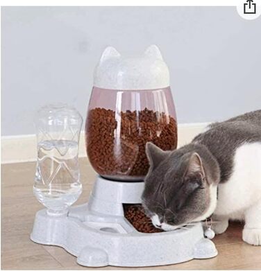 Автоматичний диспенсер для води та корму для котів та собак, 2.2L