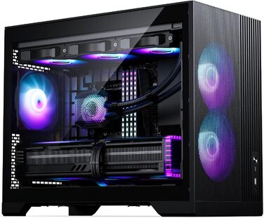 Корпус Phanteks XT M3 Mini-Tower Black – компактний Micro-ATX з темним склом, підтримка радіатора 360 мм та відеокарти 430 мм, 3 RGB вентилятори