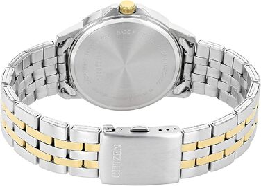 Чоловічий годинник Citizen з кварцовим механізмом на чормому ремінці