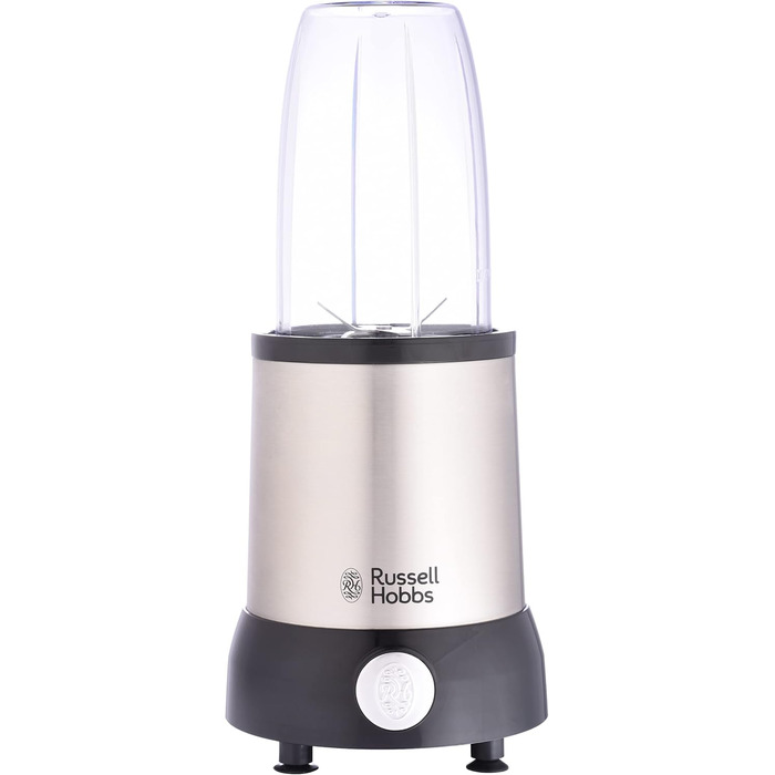 Russell Hobbs Mixer [Multi-function Stand Mixer] NutriBoost (includes 5 BPA-free and dishwasher-safe containers + lids, 22,000 RPM, 0.9 HP motor) electric, smoothie maker 23180-56 Single
