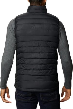 Columbia Powder Lite II жилет пуховий чоловічий чорний M - легкий безрукавник для холодної погоди