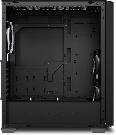 Sharkoon VS8 RGB Midi ATX корпус для ПК, чорний