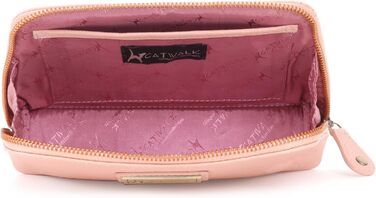Сумка для косметики Emma, рожева, середнього розміру - шкіряна косметичка для ручної сумки Catwalk Collection