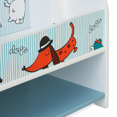 Relaxdays Clothes Rack for Children, Dog Motif