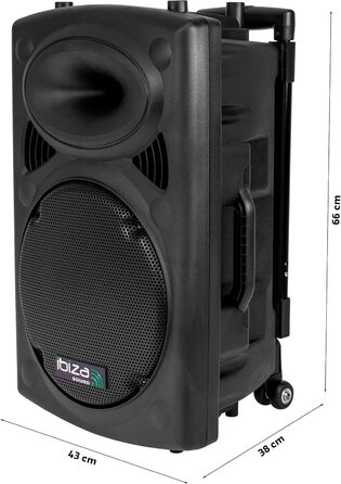 Портативна акустика Ibiza PORT12VHF-BT 12