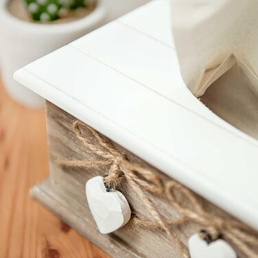 SIDCO Tissue Box Cosmetic Tissues Wood Cosmetic Box Tissue Box Cosmetic Tissue Dispenser