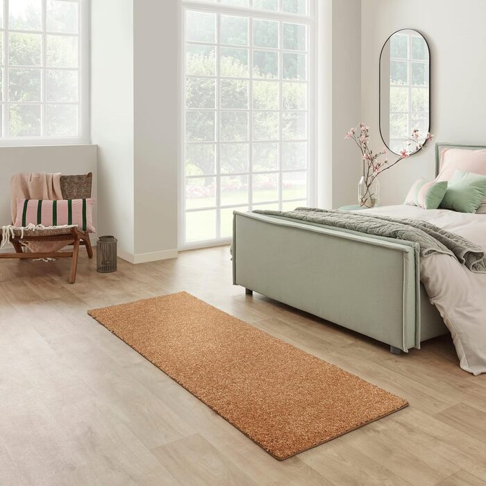 Килим Carpet Studio Maine для вітальні та спальні, 140x200 см, короткий ворс, колір теракота