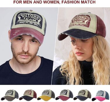 Кепка бейсболка Tuopuda Retro з регулюванням, унісекс, для літа