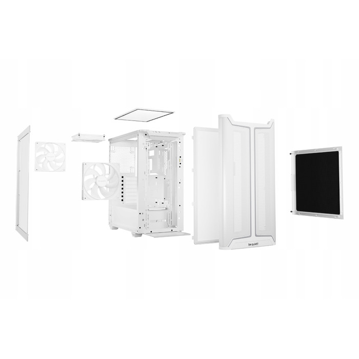 Корпус be quiet! Base 501 DX Midi Tower, білий
