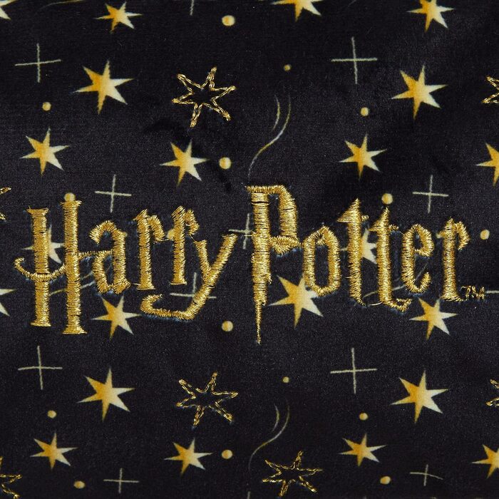 Косметичка Гаррі Поттер для жінок та дівчат, чорний велюр, сумочка для косметики та туалетних аксесуарів, подарунок, Deathly Hallows