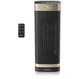 Теплова гармата Brandson ECO Design 2000 Вт з дистанційним керуванням, ECO-режимом та осциляцією, захист від перегріву та перекидання