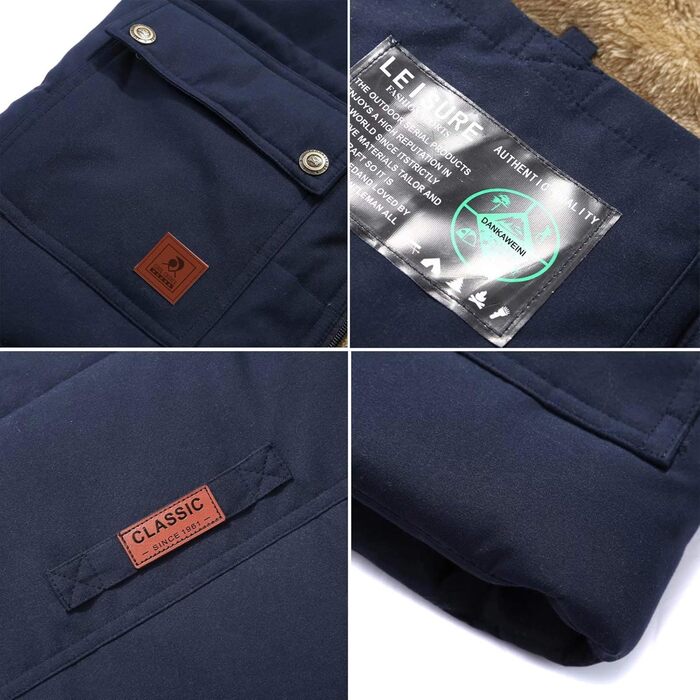 Чоловіча жилетка VtuAOL, тепла флісова жилетка для зими, Outdoor, XL, блакитна