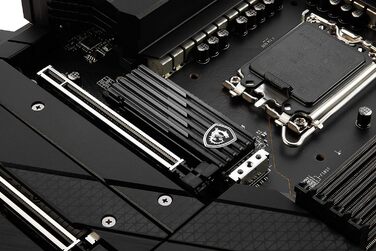 SSD MSI Spatium 2TB PCIe 4.0 NVMe M.2 - Внутрішній твердотільний накопичувач, 7000 МБ/с читання, 6800 МБ/с запис, 3D NAND, гарантія 5 років (1400 TBW)