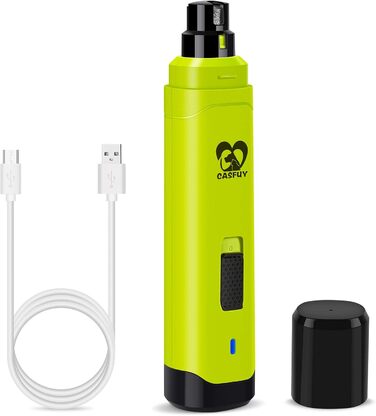 Електричний триммер для собак та котів Casfuy - професійний, 2 швидкості, акумуляторний, для маленьких та середніх порід