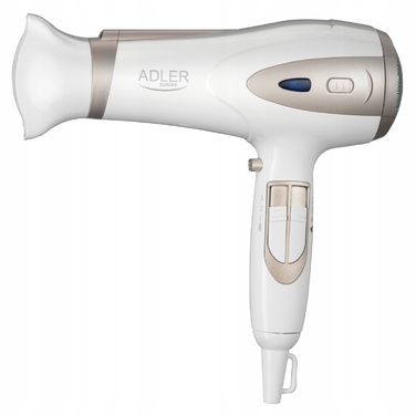 Потужний фен для волосся з іонізацією та дифузором, 2400 Вт, з функцією холодного обдуву та регулюванням температури