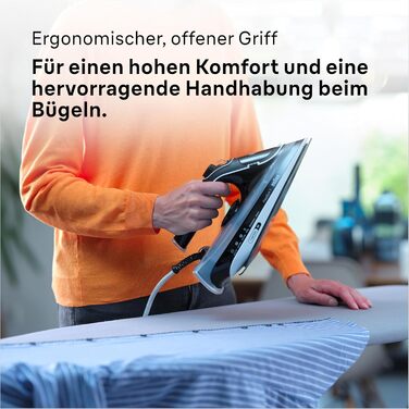 Відпарювач для одягу Braun FreeStyle 5 SI 5037 VI - потужний відпарювач з керамічною підошвою Freeglide 3D, вертикальним відпарюванням, 2700 Вт, 200 г/хв, резервуар 330 мл, чорний