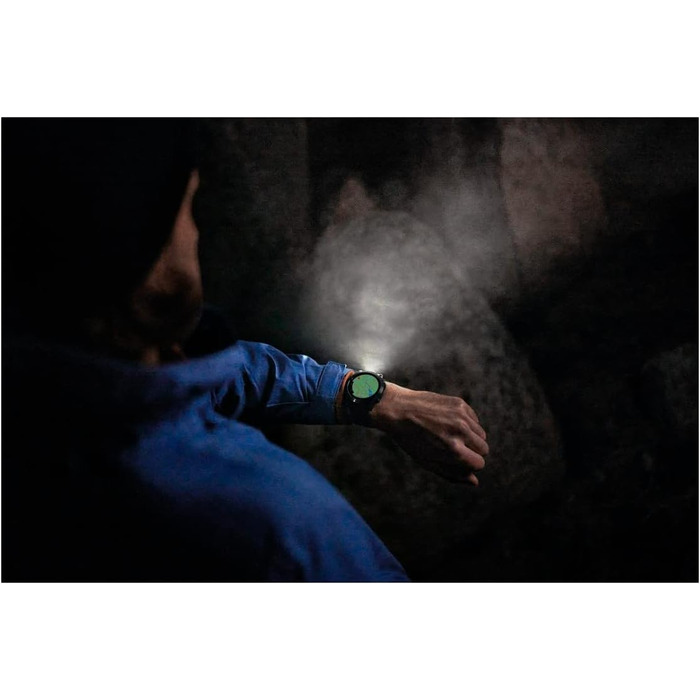 Розумний годинник Garmin fēnix 7X Pro Solar з GPS, сонячною зарядкою та ліхтариком, 51 мм, чорний ремінець, сірий корпус