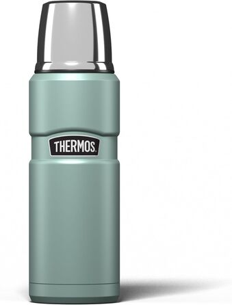 Stainless King 470ml Insulated Water Bottle - Travel Mug & Daily Commute Bottle - Duck Egg Blue